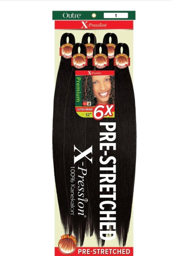 6X xpression hair Extension