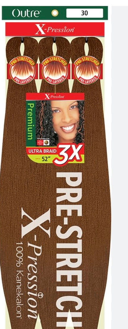 6X xpression hair Extension